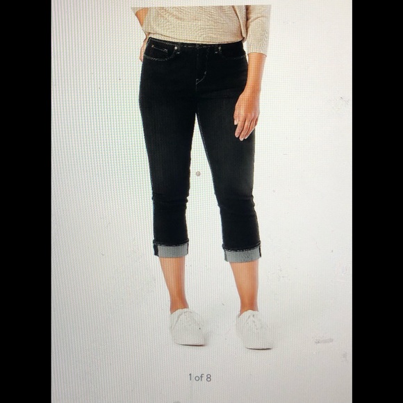 Signature by Levi Strauss Pants - Levi Strauss Signature Modern Capri Jeans, 16, NWT